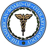 Board Certified in Otolaryngology by American Board of Otolaryngology
